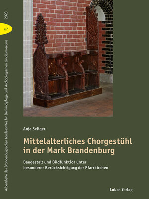 cover image of Mittelalterliches Chorgestühl in der Mark Brandenburg